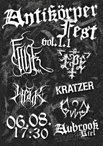 Flyer Antikörper Fest vol. 1.1