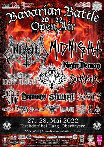 Flyer Bavarian Battle Open Air 2022