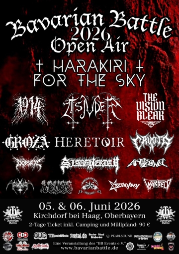 Flyer Bavarian Battle Open Air 2026