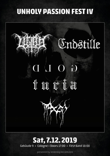 Flyer Unholy Passion Fest IV