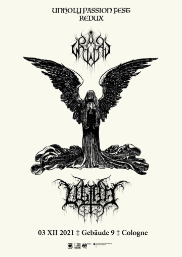Flyer Unholy Passion Fest Redux: Ultha & Sun Worship