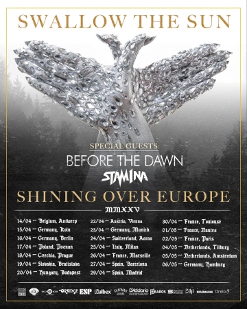 Flyer Swallow The Sun - Live in Köln