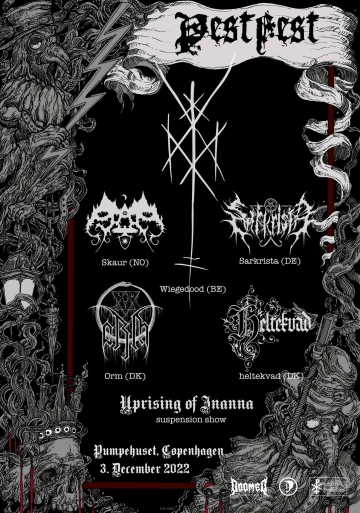 Flyer Pest Fest Copenhagen 2022