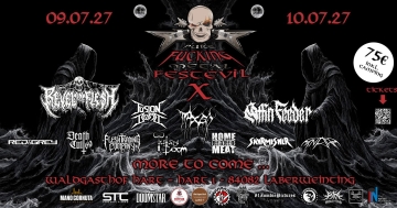 Flyer Pure Fucking Metal FestEvil 2027