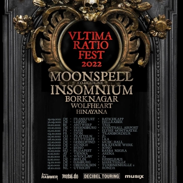 Flyer Moonspell w/ Insomnium & Borknagar