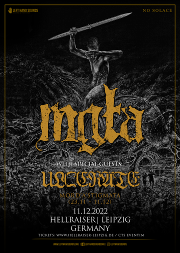 Flyer Mgła w/ Ulcerate & Mord'A'Stigmata