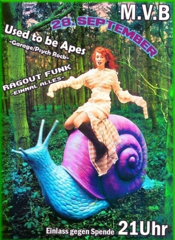 Flyer Used To Be Apes w/ Ragout Funk