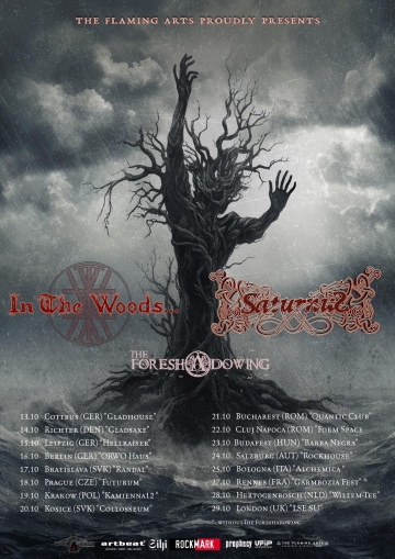 Flyer In The Woods w/ Saturnus & The Foreshadowing
