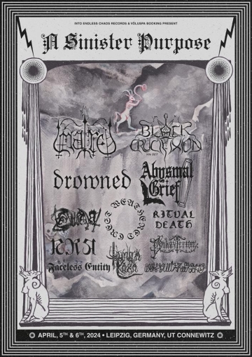 Flyer A Sinister Purpose VI