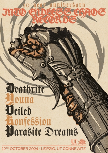 Flyer 10 Years Anniversary - Into Endless Chaos Records