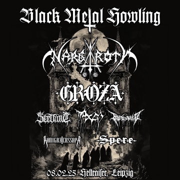 Flyer Black Metal Howling 2025