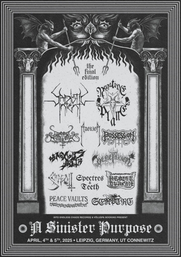 Flyer A Sinister Purpose