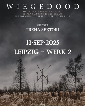 Flyer Wiegedood w/ Treha Sektori
