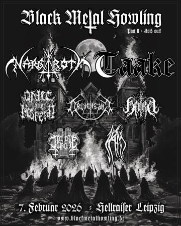 Flyer Black Metal Howling 2026