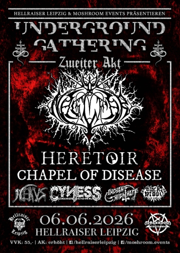 Flyer Underground Gathering - Zweiter Akt