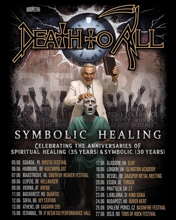 Flyer Death To All - Live in Leipzig 2026