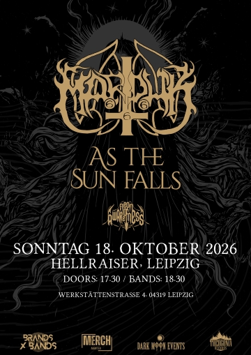 Flyer Marduk - Live in Leipzig 2026