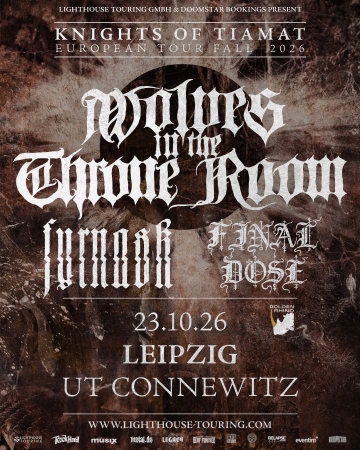 Flyer Wolves In The Throne Room w/ Fyrnask & Final Dose
