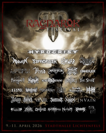 Flyer Ragnarök Festival 2026