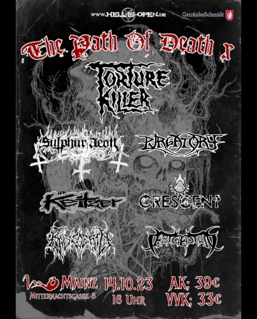 Flyer The Path Of Death X