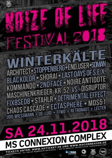 Flyer Noize Of Life Festival 2018