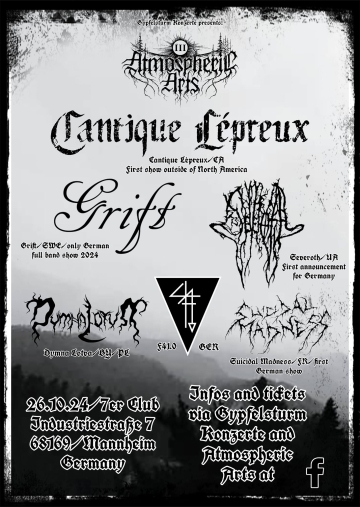 Flyer Atmospheric Arts III