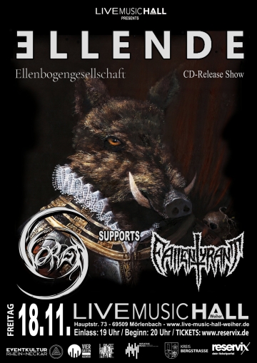 Flyer Ellende w/ Vorga & Fallen Tyrant