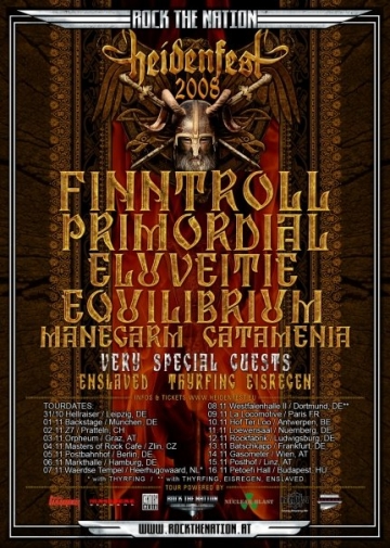 Flyer Heidenfest 2008