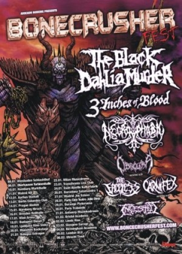 Flyer Bonecrusher Fest
