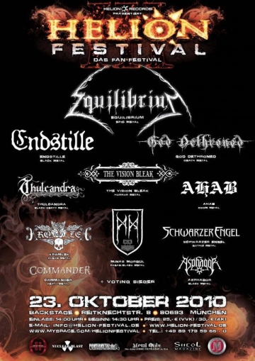 Flyer Helion Festival 2010