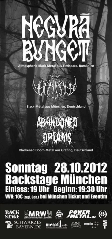 Flyer Negura Bunget w/ Nebelkrähe