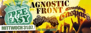 Flyer Agnostic Front & Crushing Caspars