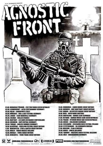 Flyer Agnostic Front & Bane