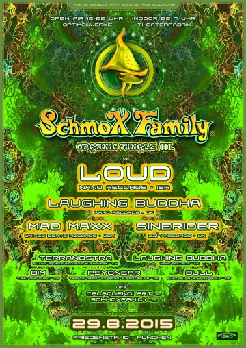 Flyer SchmoXFamily - Organic Jungle 3