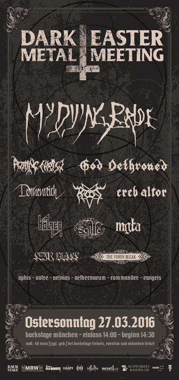 Flyer Dark Easter Metal Meeting 2016