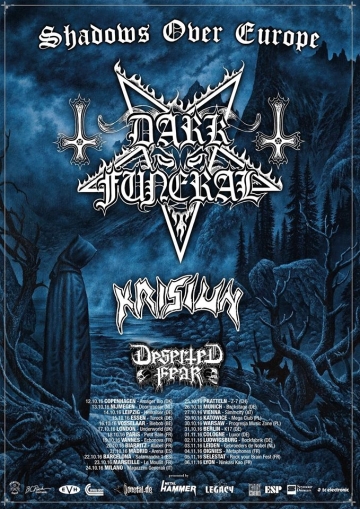 Flyer Shadows over Europe Tour 2016