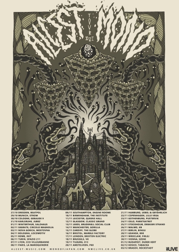 Flyer Alcest & Mono