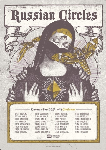 Flyer Russian Circles / Cloakroom