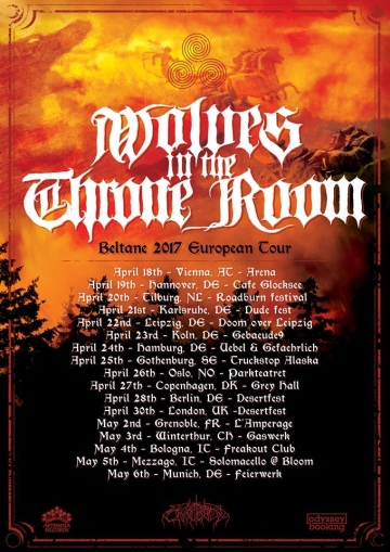 Flyer Wolves In The Throne Room