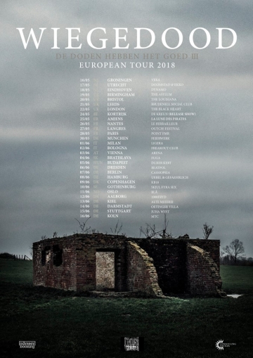 Flyer Wiegedood - European Tour 2018