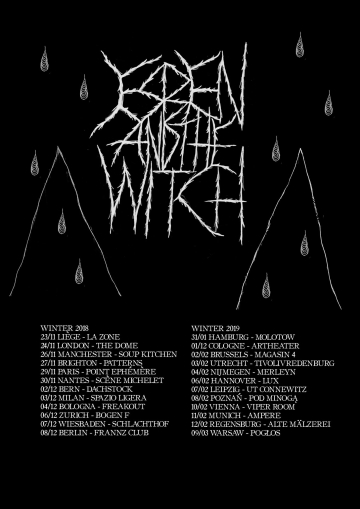 Flyer Esben And The Witch - Tour 2018/2019