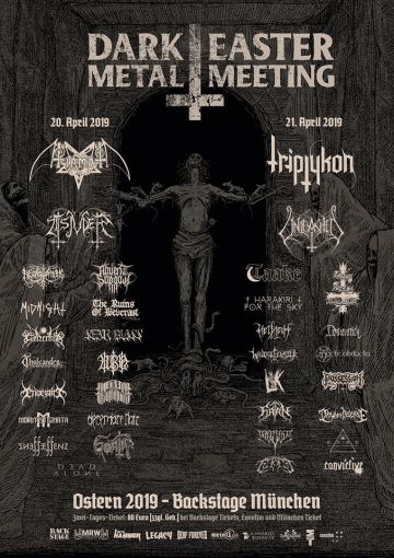 Flyer Dark Easter Metal Meeting 2019