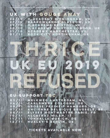 Flyer Thrice w/ Refused