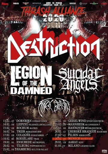 Flyer Destruction - Thrash Alliance 2020