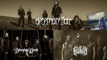 Flyer Décembre Noir w/ Sweeping Death & Krater - "Abstandskonzert"