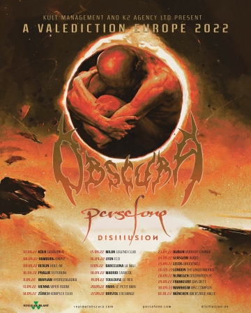 Flyer Obscura w/ Persefone & Disillusion