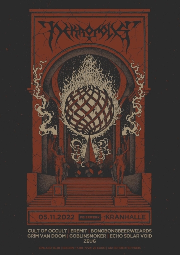 Flyer Nekropolis Fest 2022 - Winter Edition
