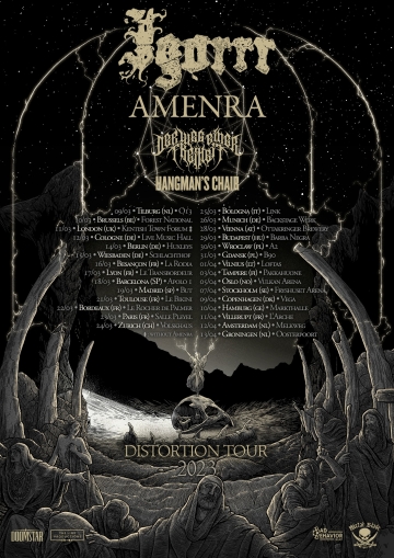Flyer Igorrr w/ Amenra & Der Weg einer Freiheit & Hangman's Chair