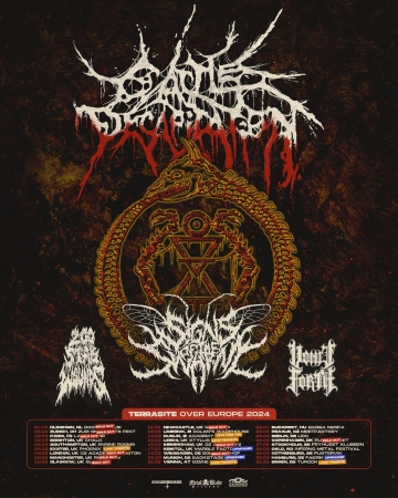 Flyer Cattle Decapitation w/ Signs of the Swarm & 200 Stab Wounds & Vomit Forth
