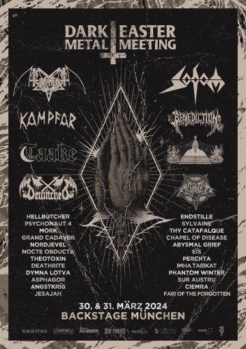 Flyer Dark Easter Metal Meeting 2024